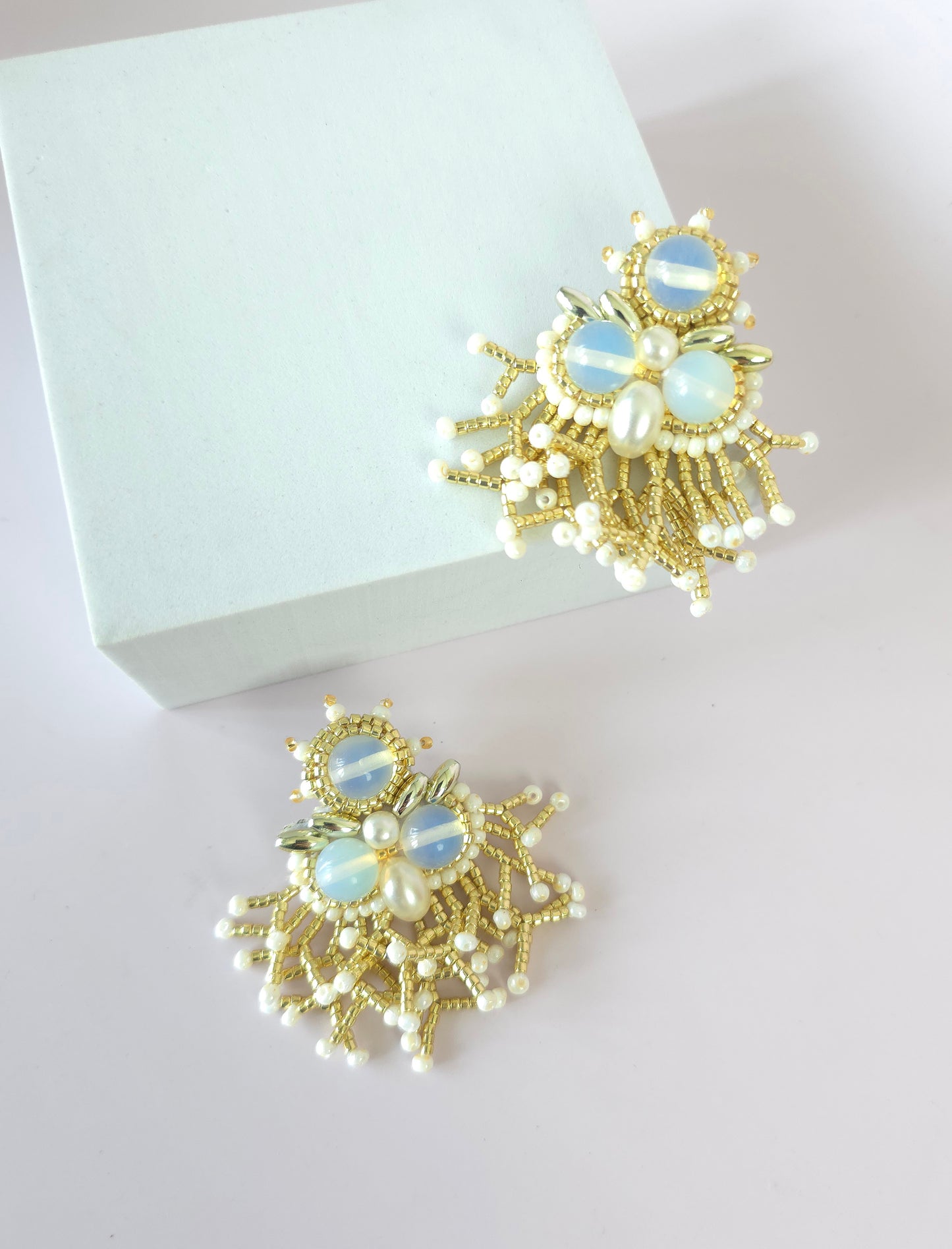 Estella Moonstone Earrings