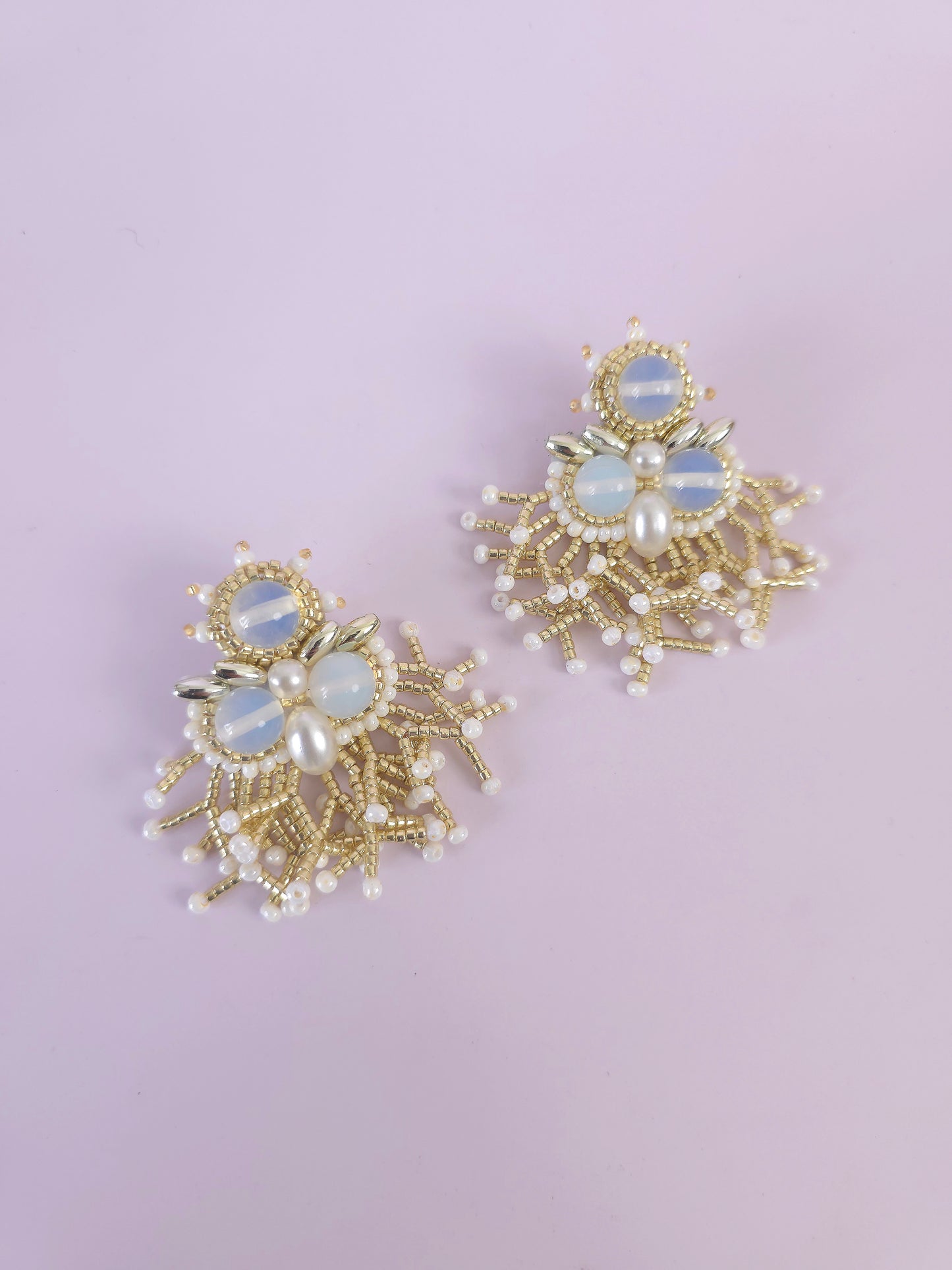 Estella Moonstone Earrings