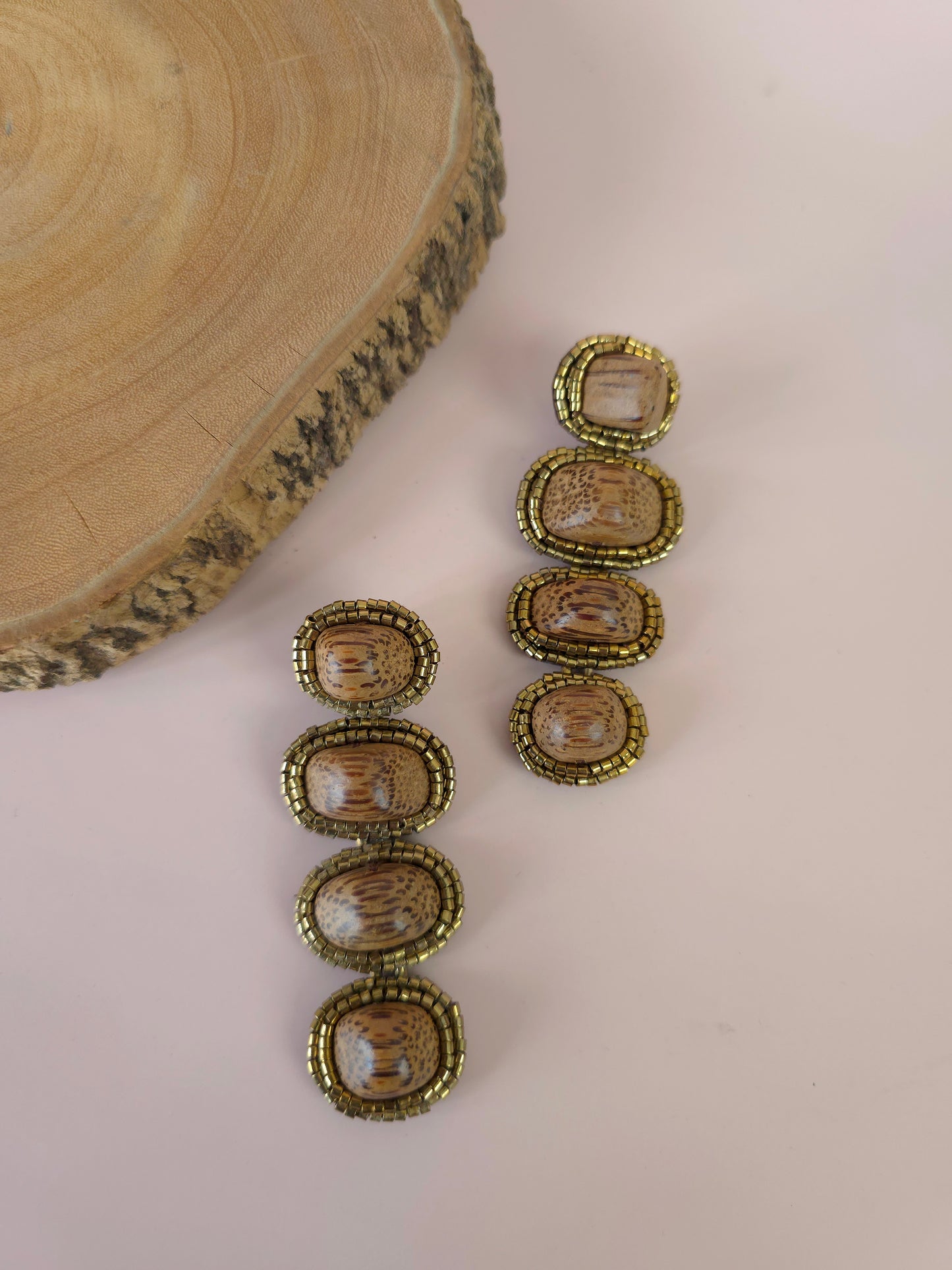 Ives Wooden Earrings