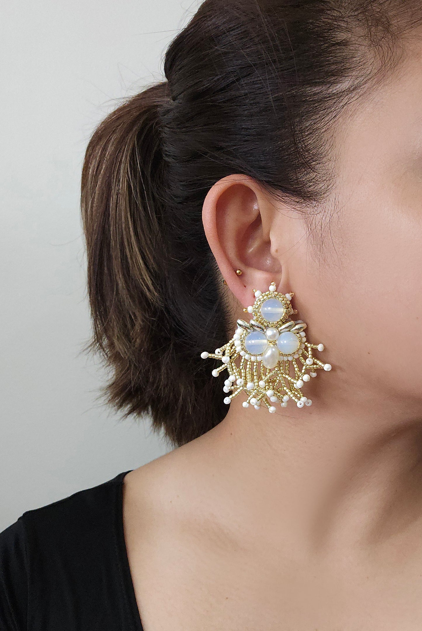 Estella Moonstone Earrings