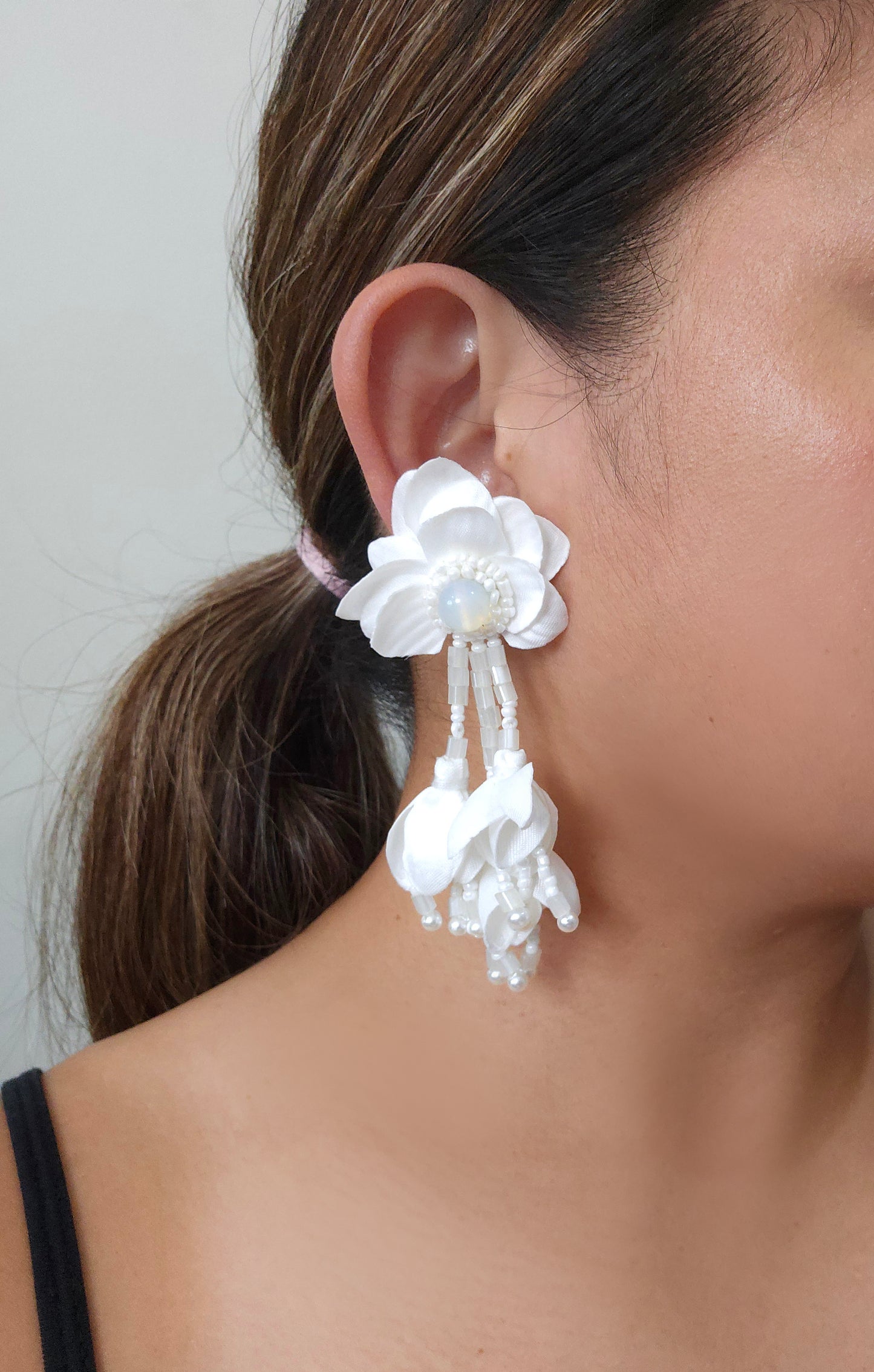 Thylane Orchid Earrings