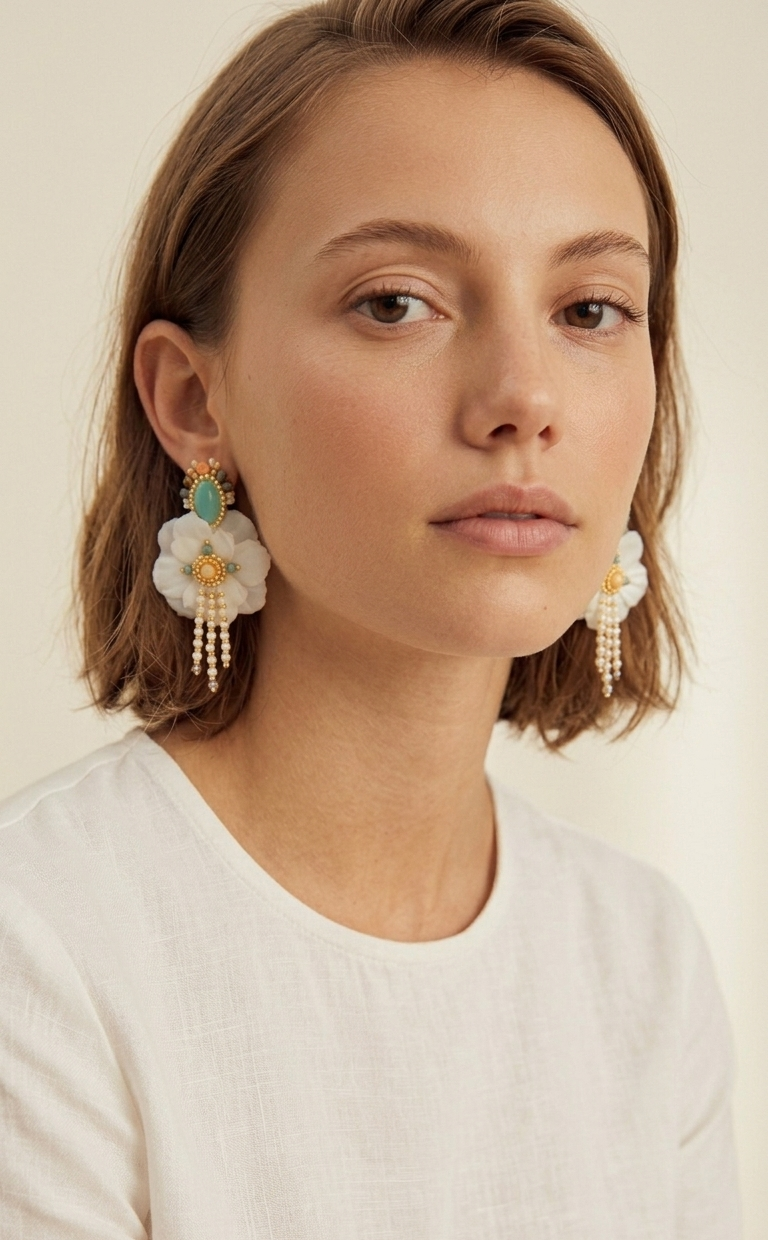 Lilyanna Flora Earrings