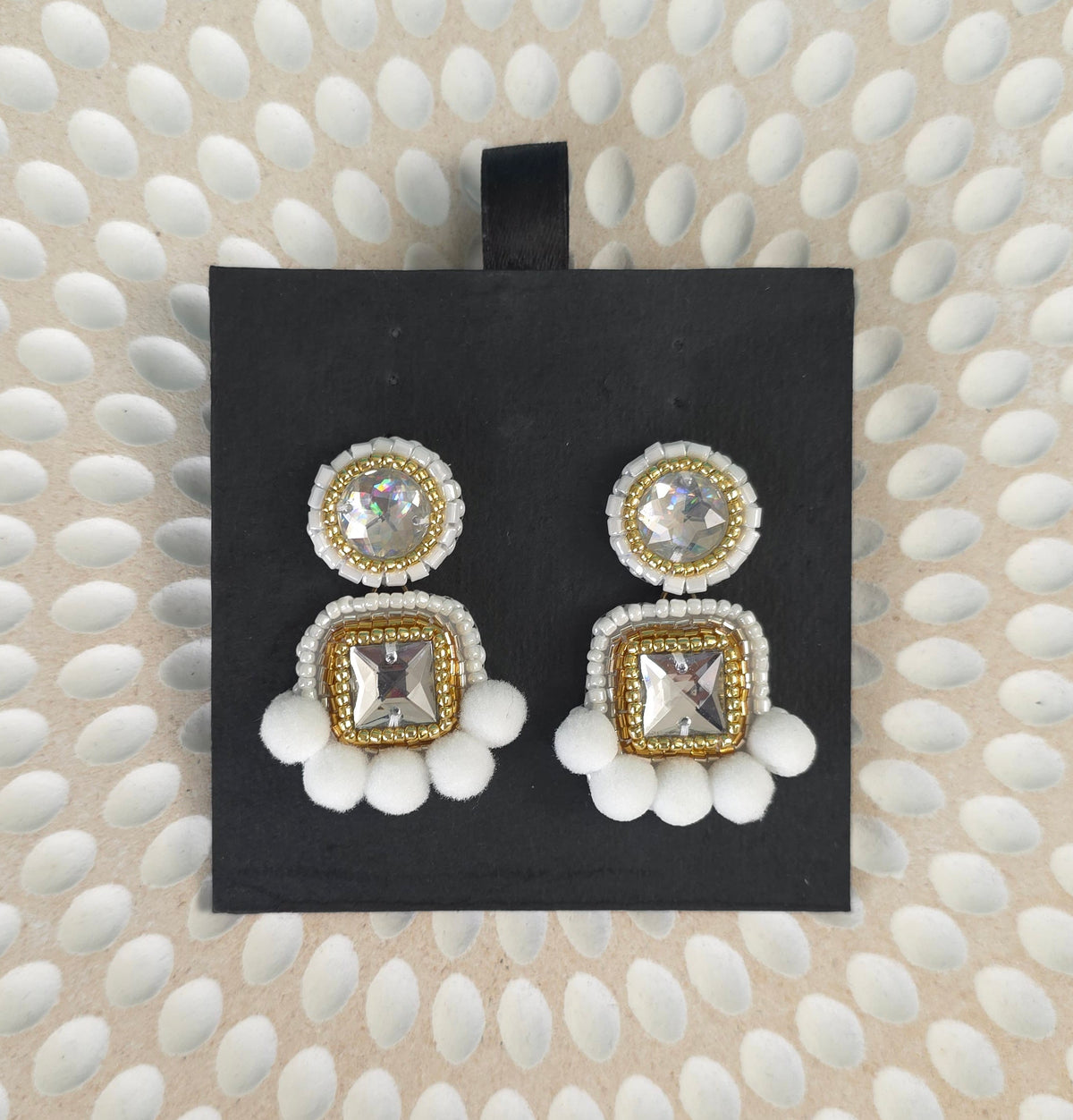 Hiraya Pom Earrings