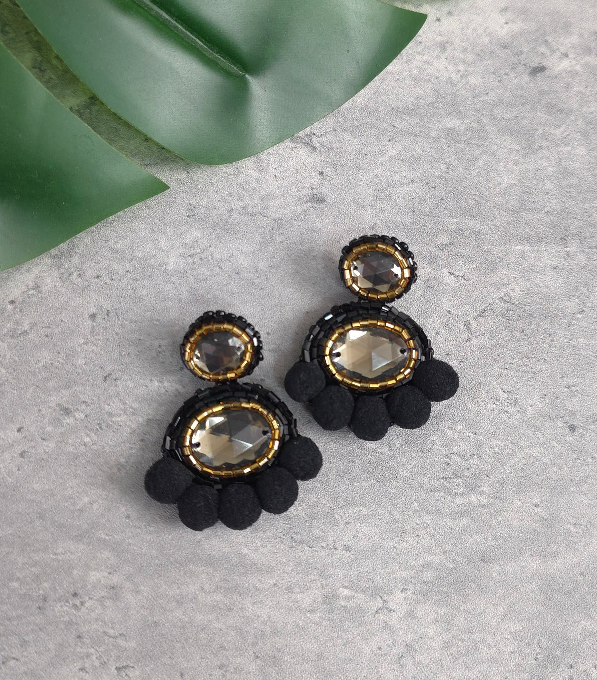 Mayari Pom Earrings