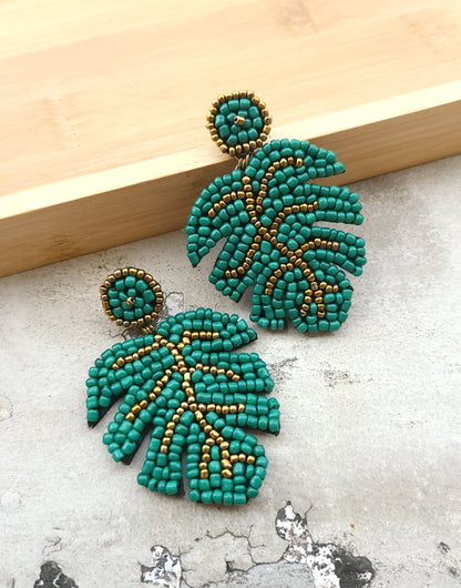 Monsterra Earrings