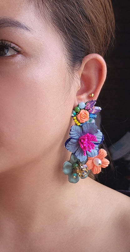 Luna Flora Earrings