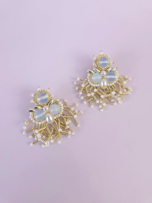 Estella Moonstone Earrings