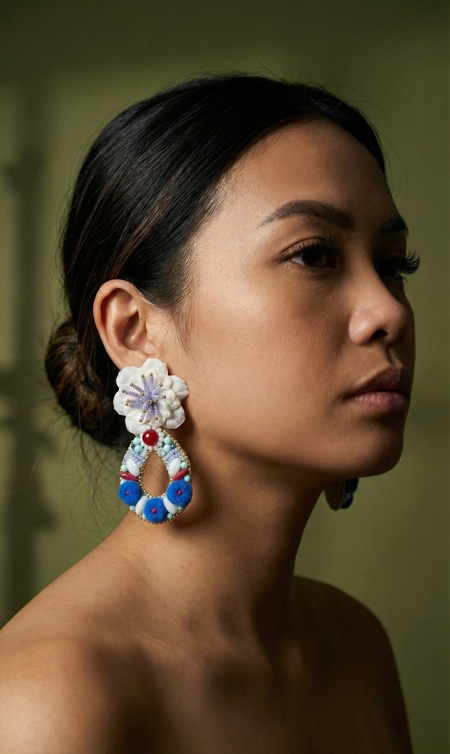 Anemone Flora Earrings