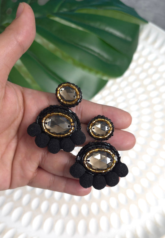 Mayari Pom Earrings