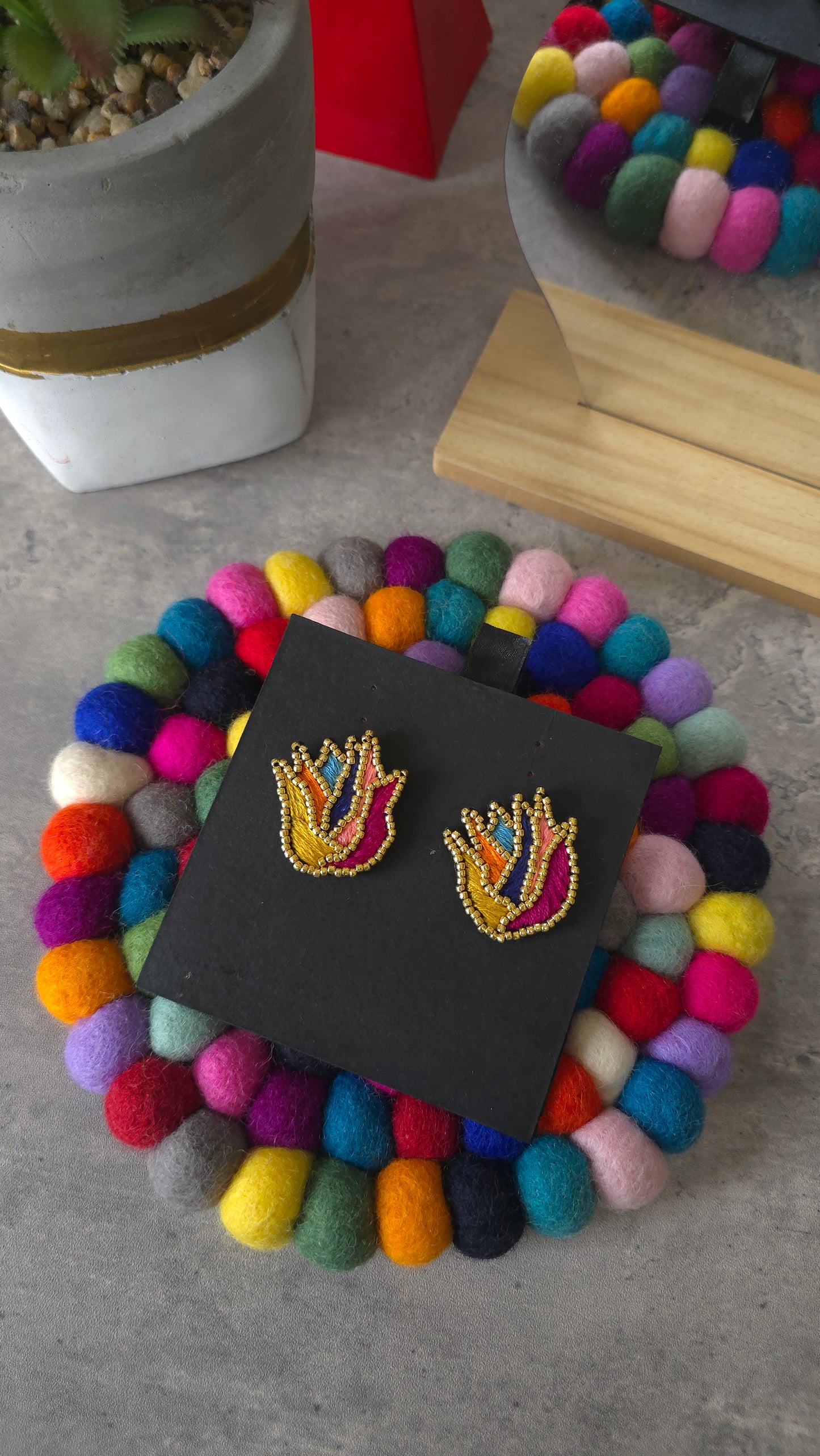 Tulip Studs