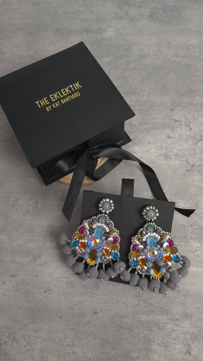 Callena PomPom Earrings