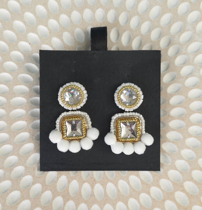 Hiraya Pom Earrings