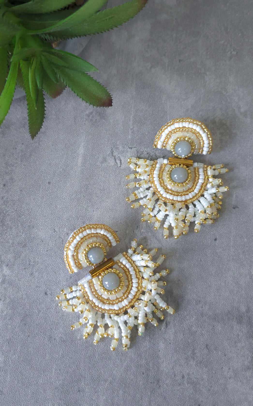 Zuri Coral Earrings